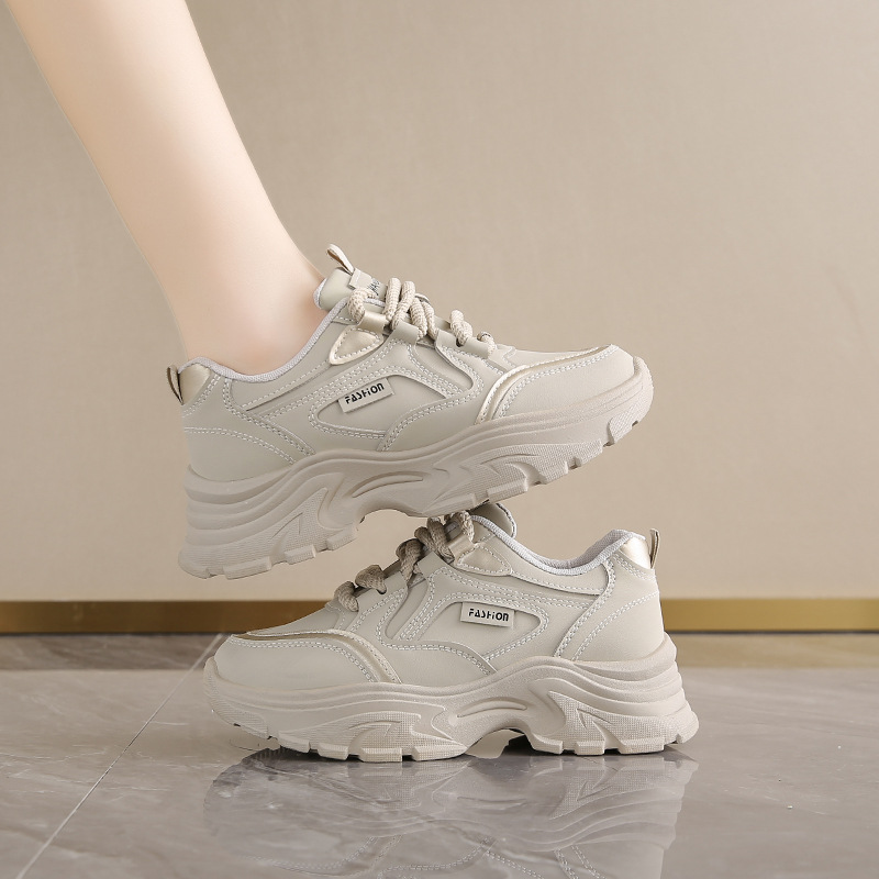 Women'S Shoes Running Sports - Scarpe basse da papà in pelle