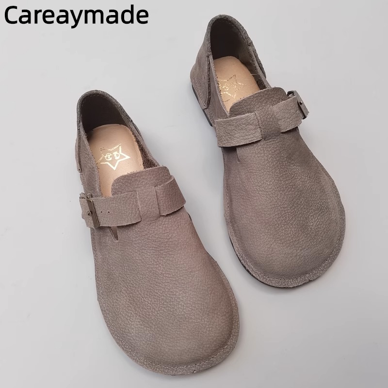 Women Shoes For Big Feet - Careaymade-scarpe da donna in pura pelle