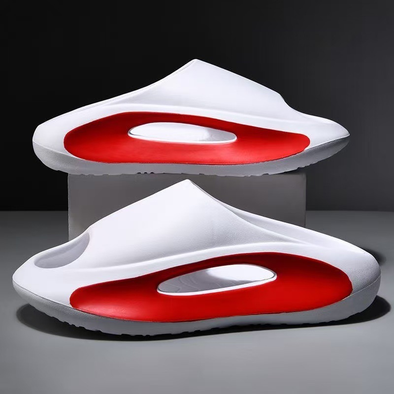 Mule Slip On - Ciabatte unisex aperte in punta, antiscivolo,