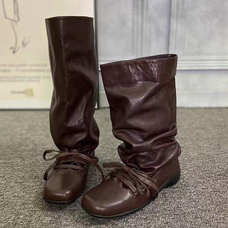Women'S Shoes Trending 2025 - Appartamenti Stivali alti da donna Designer