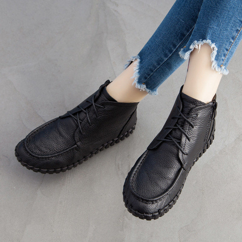 Stivali in vera pelle scarpe o - Oxford Lace Up Women recensione e prezzo