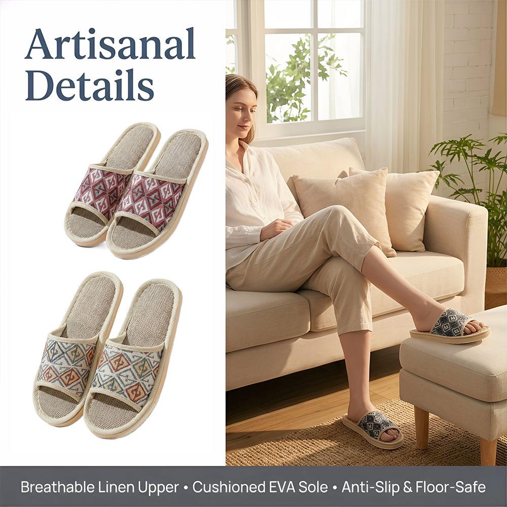 Ciabatte in lino per tutte le  - Mule Slip On recensione e prezzo