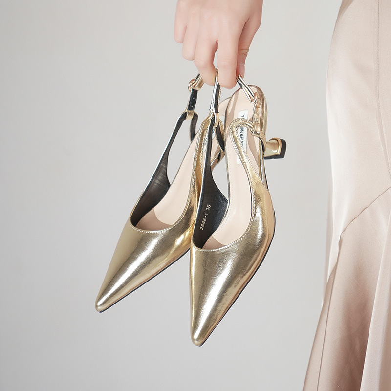 Sandali nuovi in pelle vernici - Women'S Shoes Professional recensione e prezzo