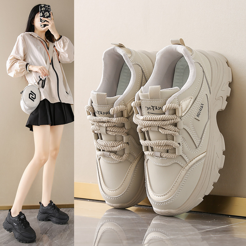 Scarpe basse da papà in pelle  - Women'S Shoes Running Sports recensione e prezzo