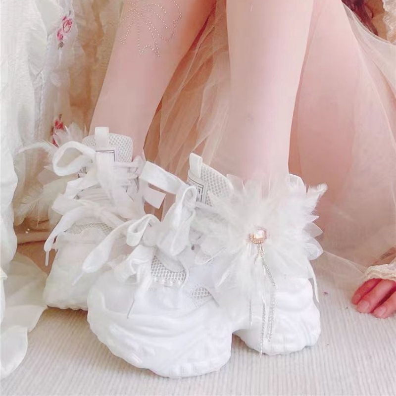 Scarpe da donna bianche con na - Women'S Shoes Hands Free recensione e prezzo