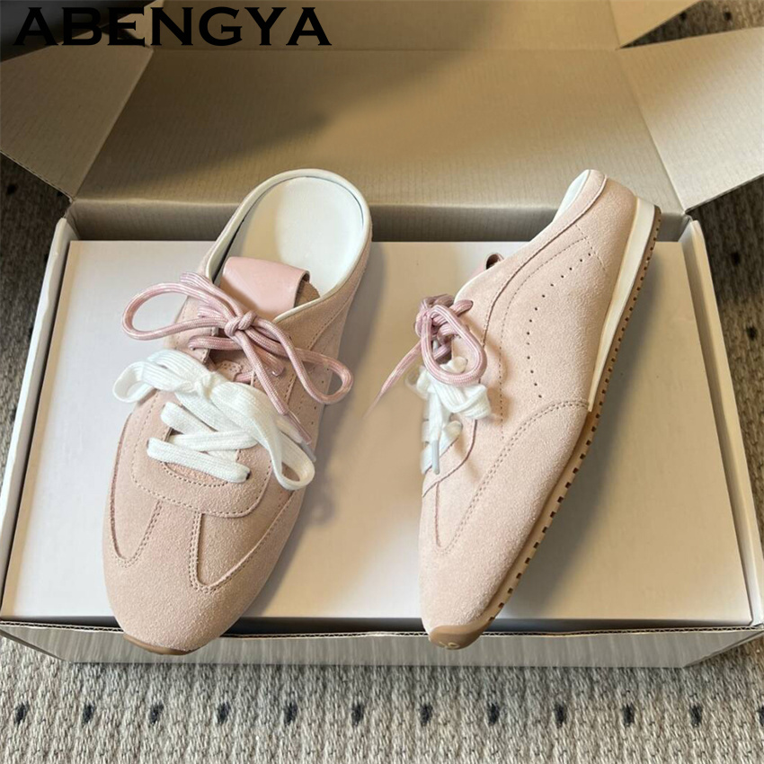 Ciabatte basse casual da donna - Oxford Lace Up Women recensione e prezzo