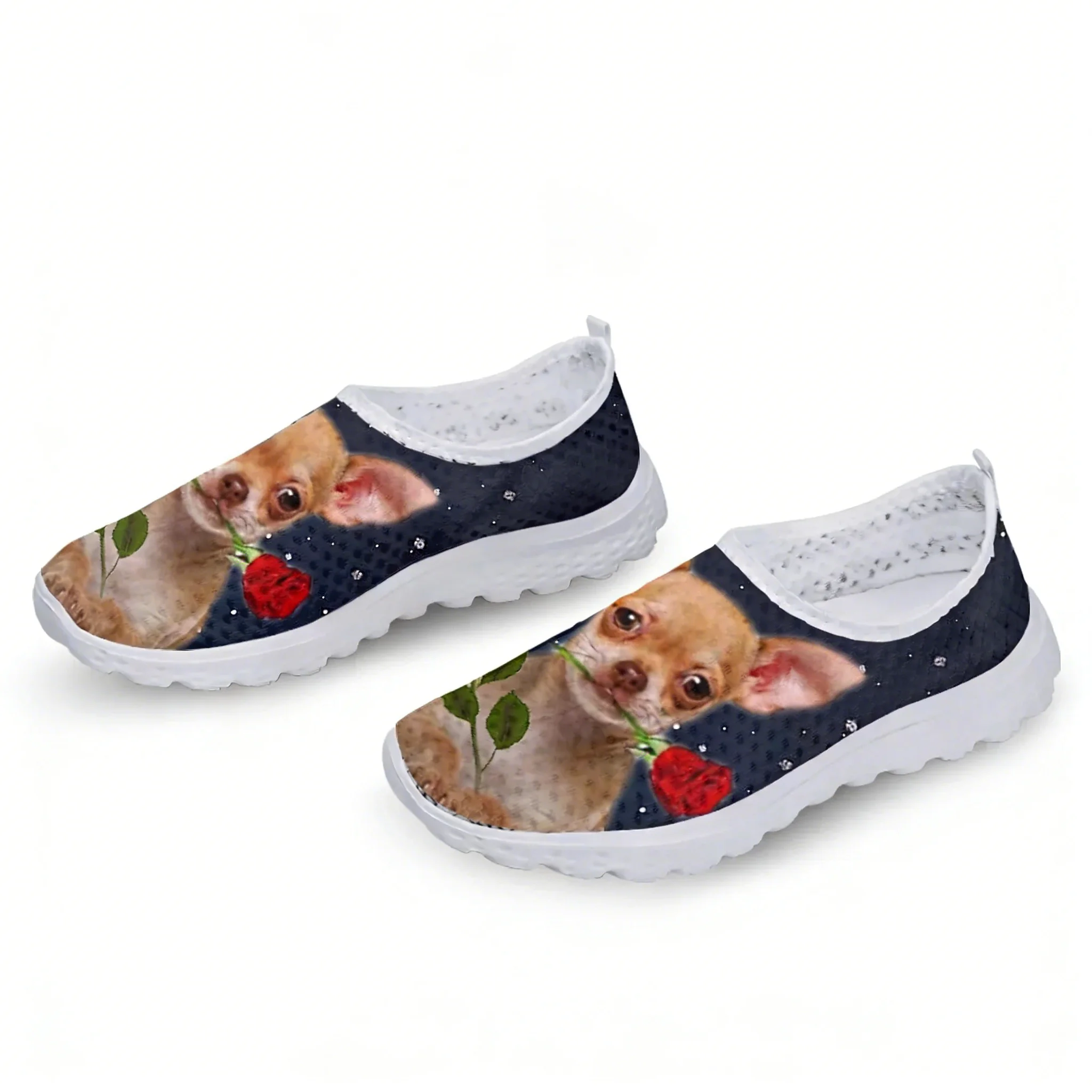 Chihuahua Rose Flower Design M - Women'S Shoes For Tennis recensione e prezzo