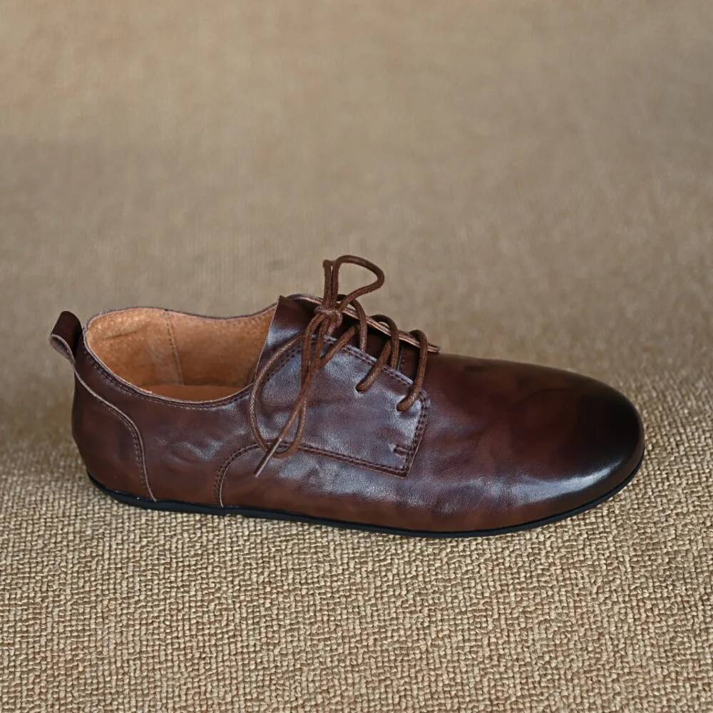 Scarpe basse da donna in pelle - Oxford Lace Up Women recensione e prezzo