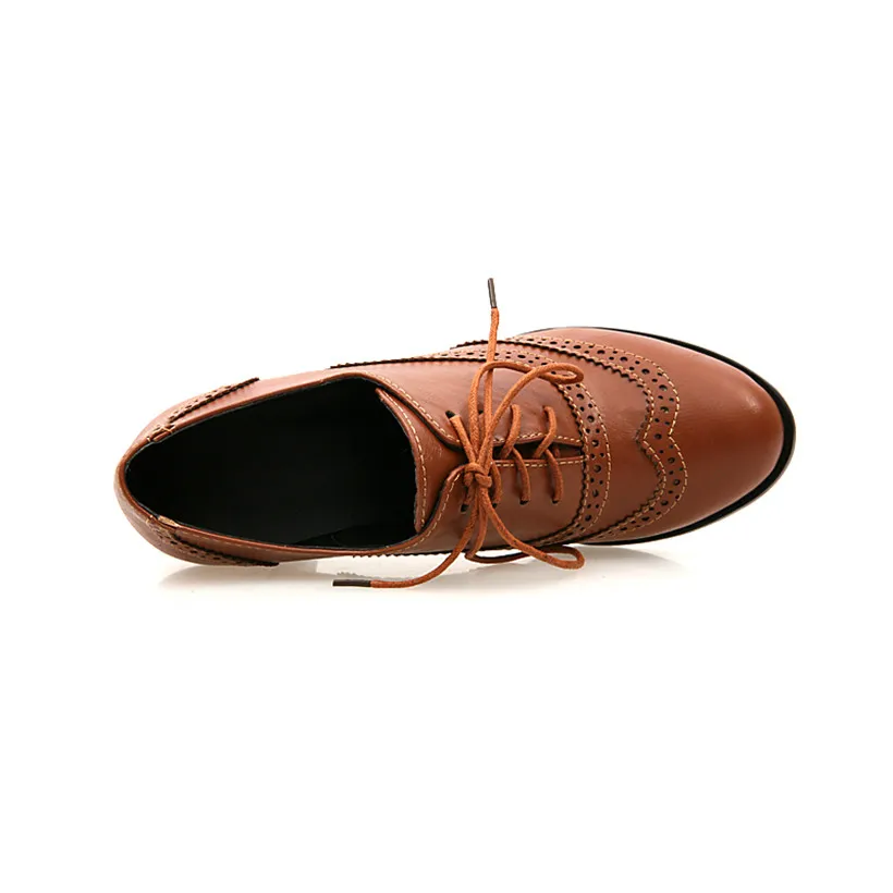 Oxford da donna britanniche Dé - Oxford Lace Up Women recensione e prezzo