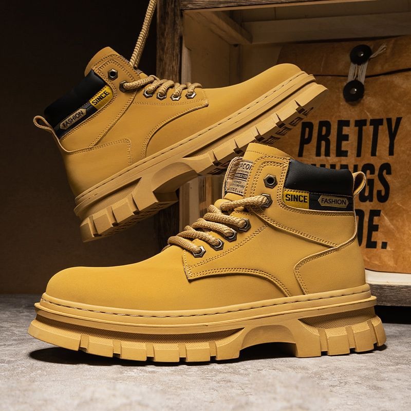 Stivaletti con plateau da uomo - Suede Ankle Boot recensione e prezzo