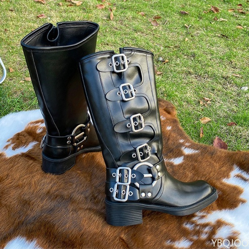 Stivali alti retrò con fibbia  - Suede Ankle Boot recensione e prezzo