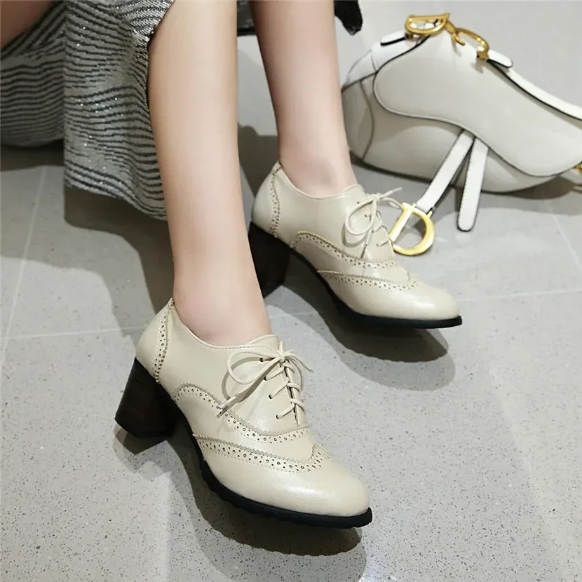 Oxford da donna britanniche co - Oxford Lace Up Women recensione e prezzo