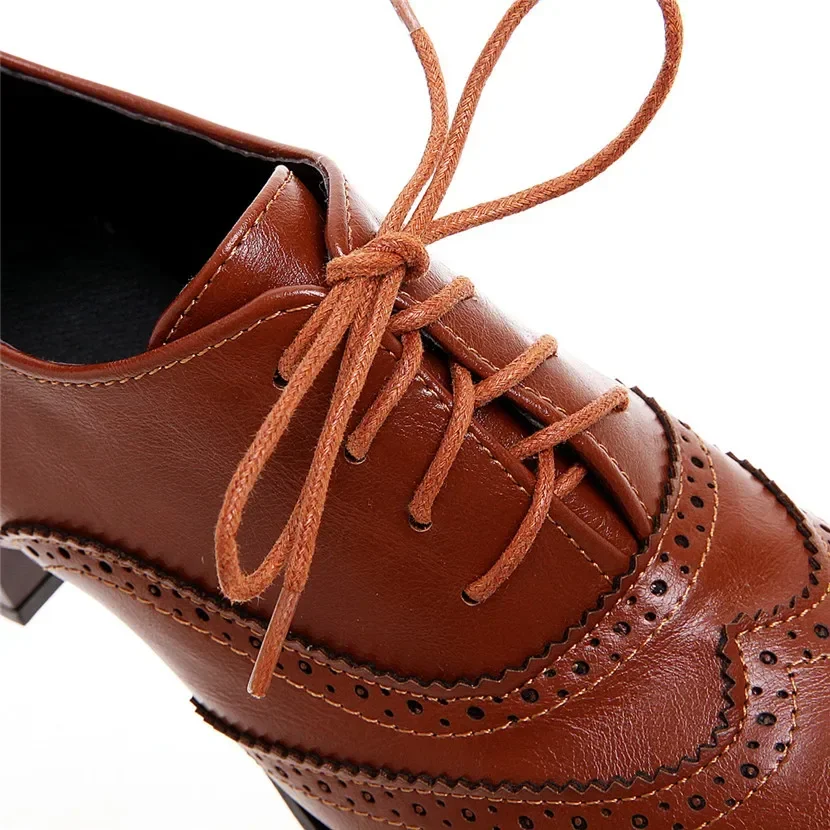 Oxford da donna britanniche co - Oxford Lace Up Women recensione e prezzo