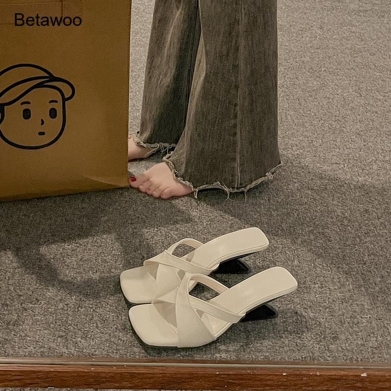Sandali da donna con tacco a b - Mule Slip On recensione e prezzo