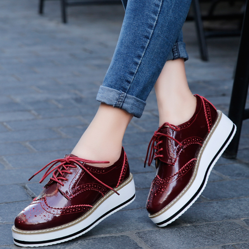 Mocassini da donna scarpe in p - Oxford Lace Up Women recensione e prezzo