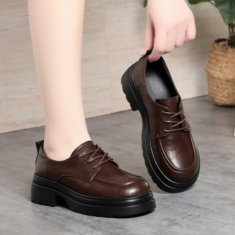Scarpe Oxford in morbida pelle - Oxford Lace Up Women recensione e prezzo
