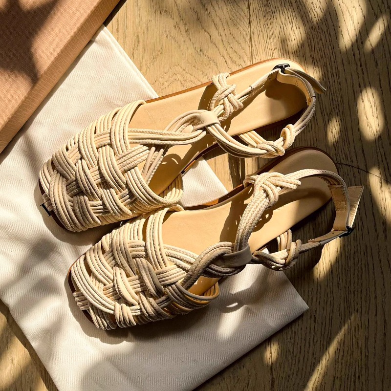 Sandali Romani Vintage Intrecc - Women'S Shoes Hands Free recensione e prezzo